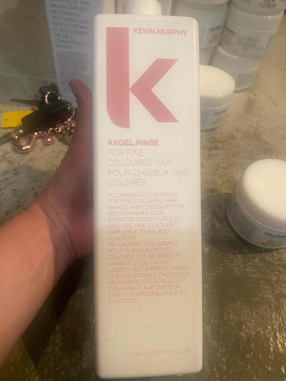 KEVIN.MURPHY Angel.Rinse Volumising Conditioner - Pink/White